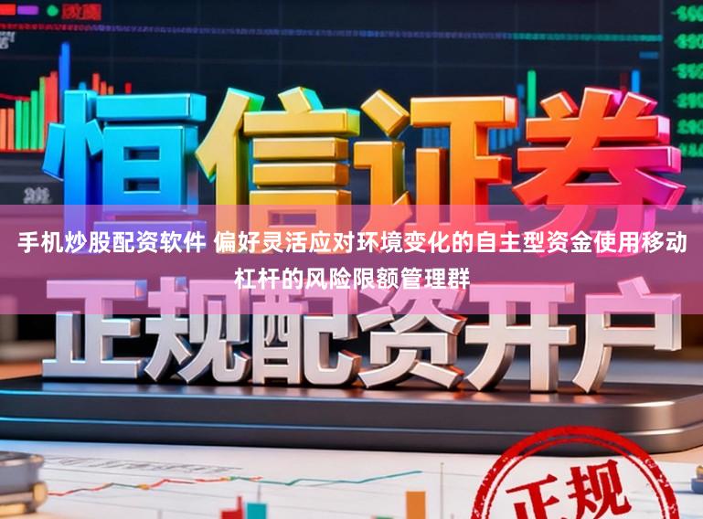 手机炒股配资软件 偏好灵活应对环境变化的自主型资金使用移动杠杆的风险限额管理群