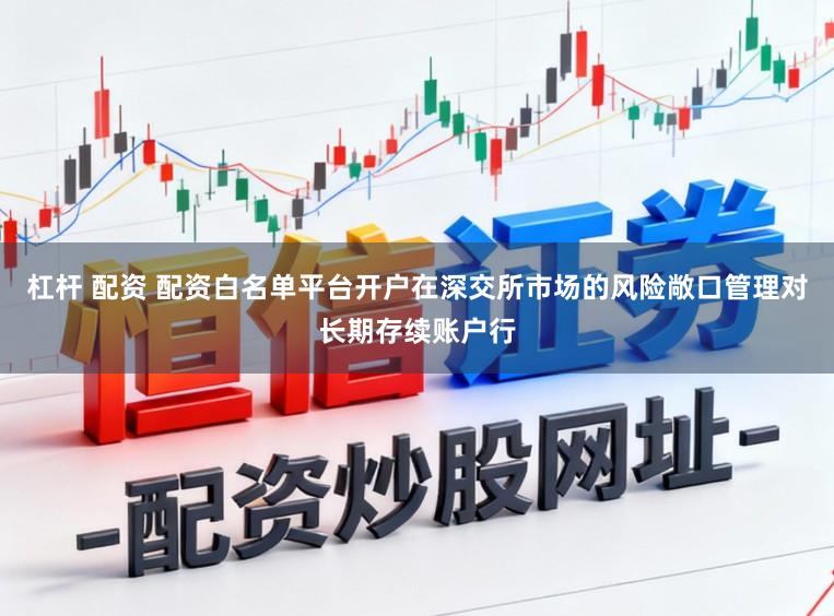 杠杆 配资 配资白名单平台开户在深交所市场的风险敞口管理对长期存续账户行